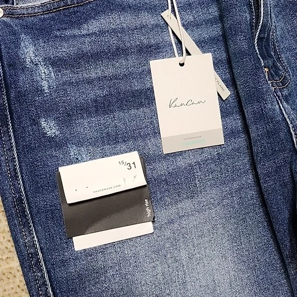 Kancan High Rise Flair Jeans - Picture 2 of 7
